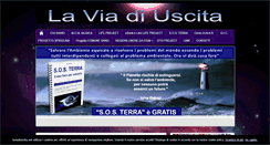 Desktop Screenshot of laviadiuscita.net